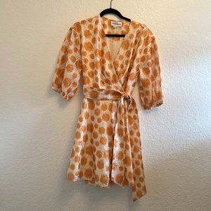 Sachin & Babi Miguela Wrap Mini Dress